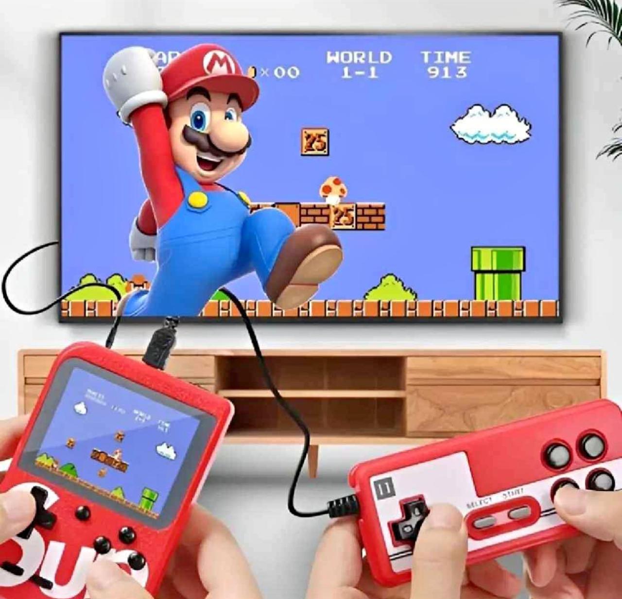 Sup Game Plus Console with Controller 400 Games in 1 Game box connect with LCD/LED/TV