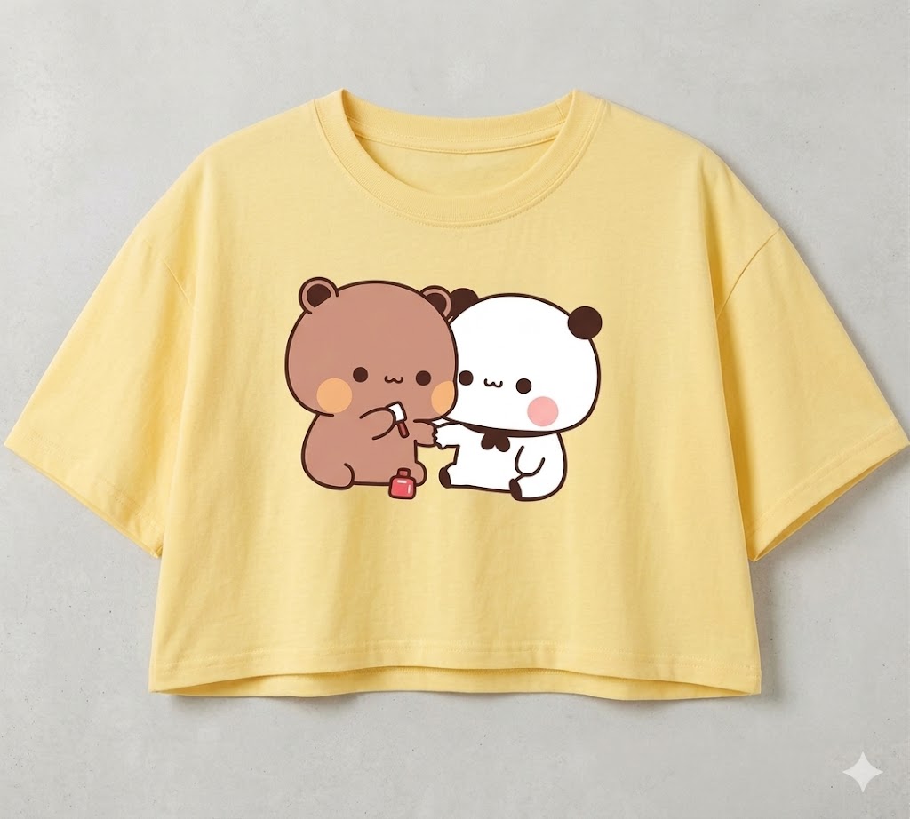 ALISAVER-Trendy Dudu Bubu Crop Top For  Girls and Womens