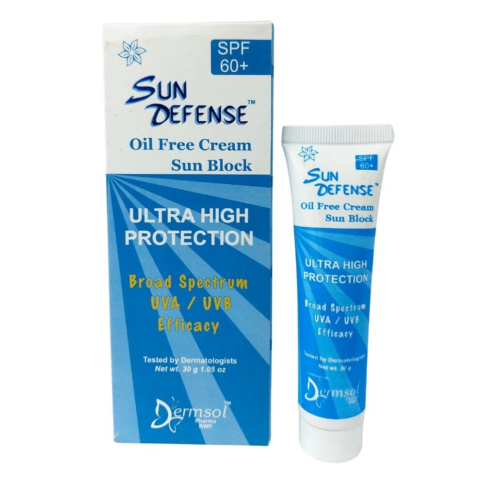 Sun Defense Sunblock Cream SPF 60+ () | Sun Care Product | 30g