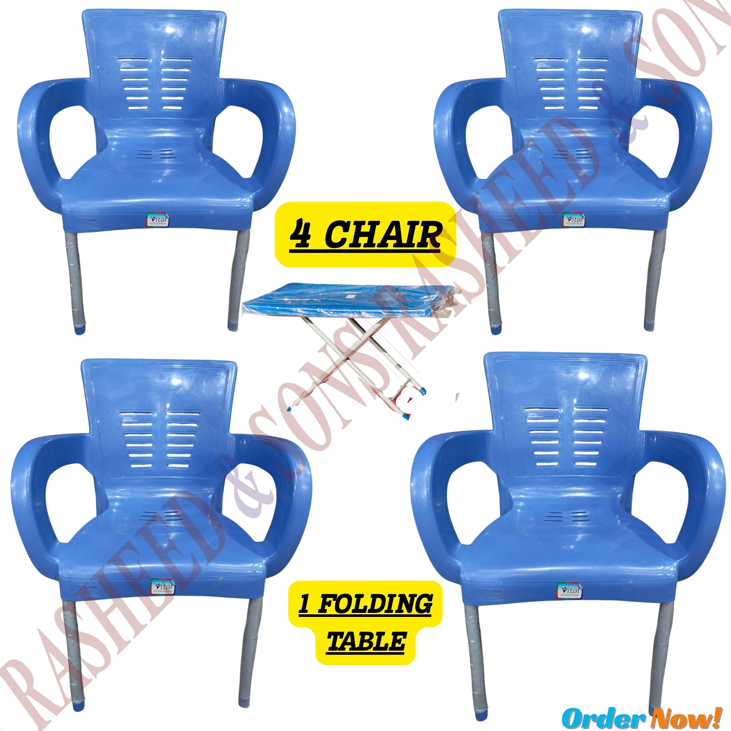 Relaxo High-Back Plastic Lounge Chair – Durable Indoor and Outdoor Seating with Ergonomic Design Plastic Chair Dining Chiar Outdoor Chair
