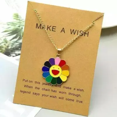 Shining hot sale wish necklace