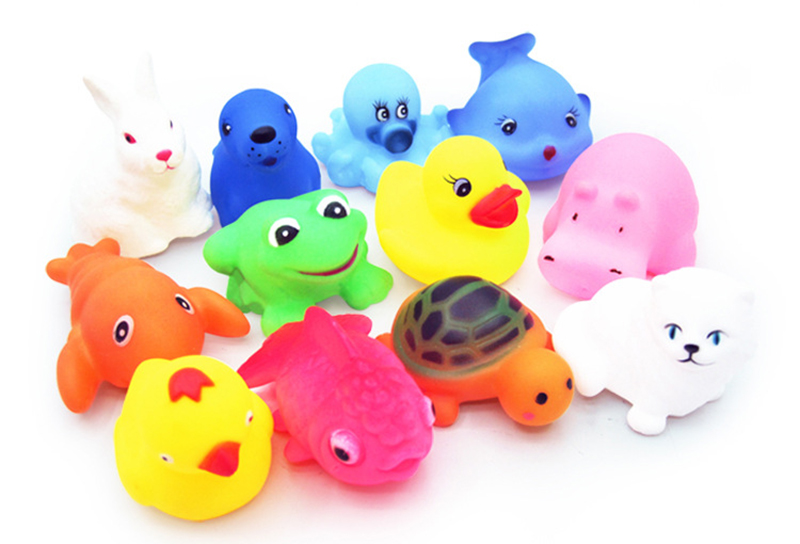 Chuchu Baby Bath Toys Bulk Infant Bath Toys Water Float Squeak