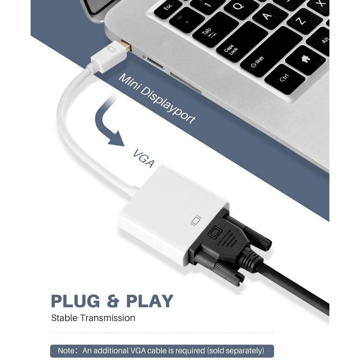 Mini Display Port DP To VGA Converter