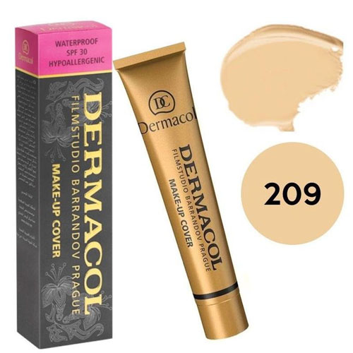 Derma-col Makeup Cover Foundation SPF30 209 30g in pakistan