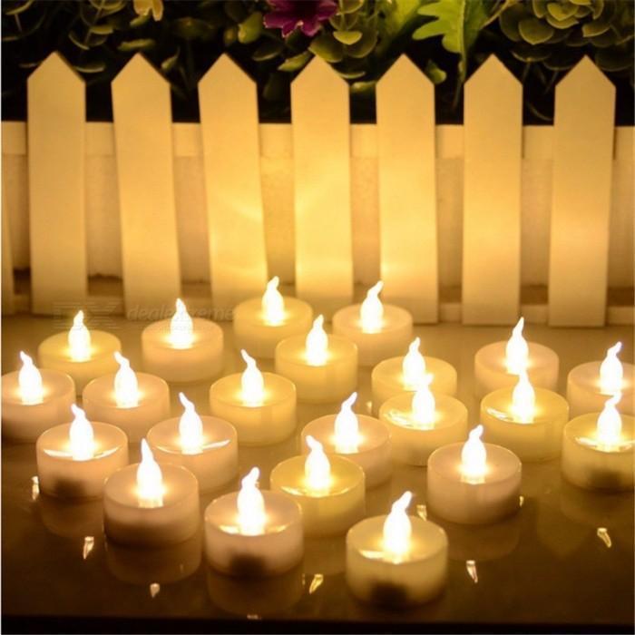 12pcs Rose Shape Candles Paraffin Wax Candle Romatic Proposal 特価ブランド
