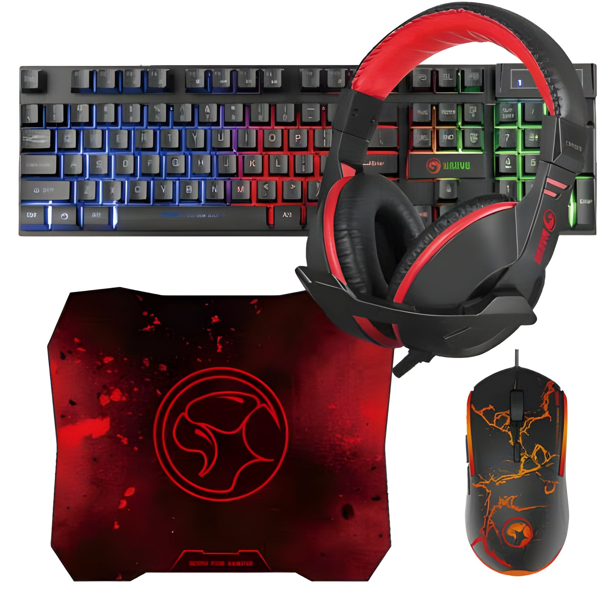 Pack Gaming Teclado Y Mouse Gamer Scorpion Marvo Scorpion CM409 IN