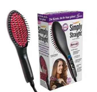 hair straightener brush daraz