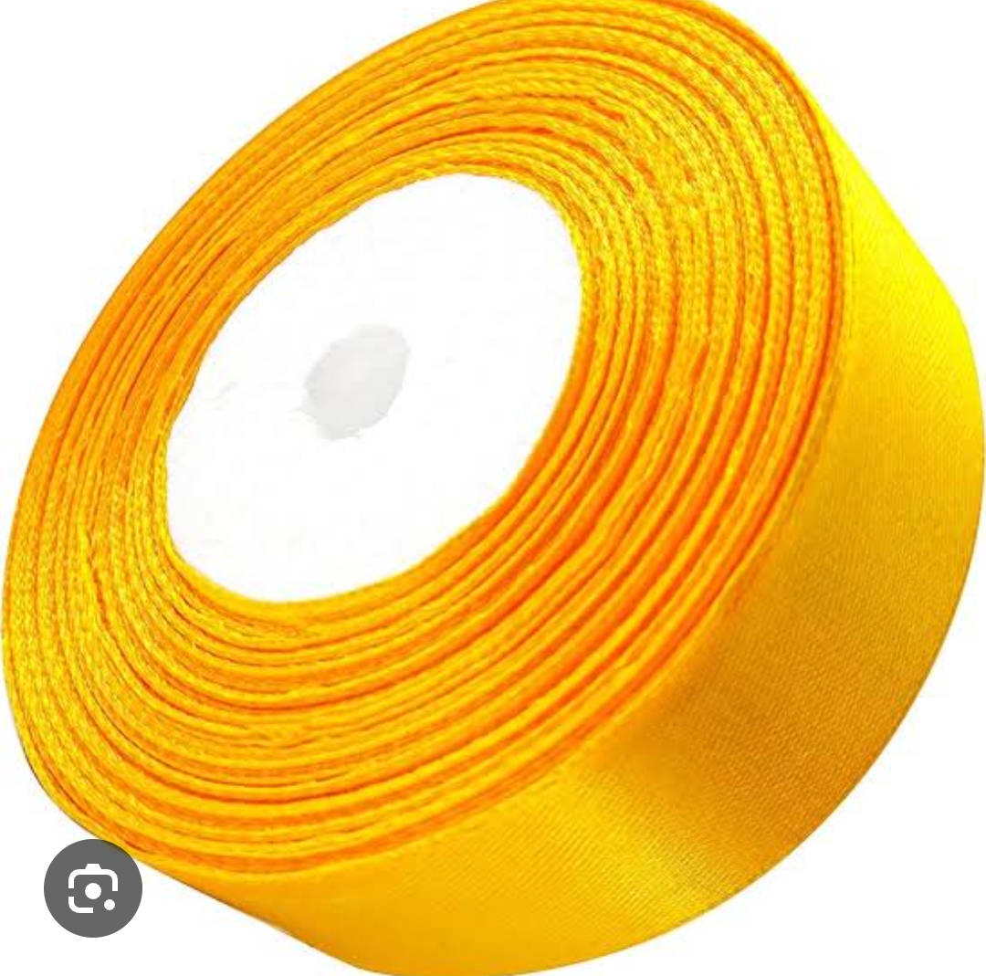 Premium 1-Inch Ribbon Roll - 18 Yards, Versatile Crafting Material for ...