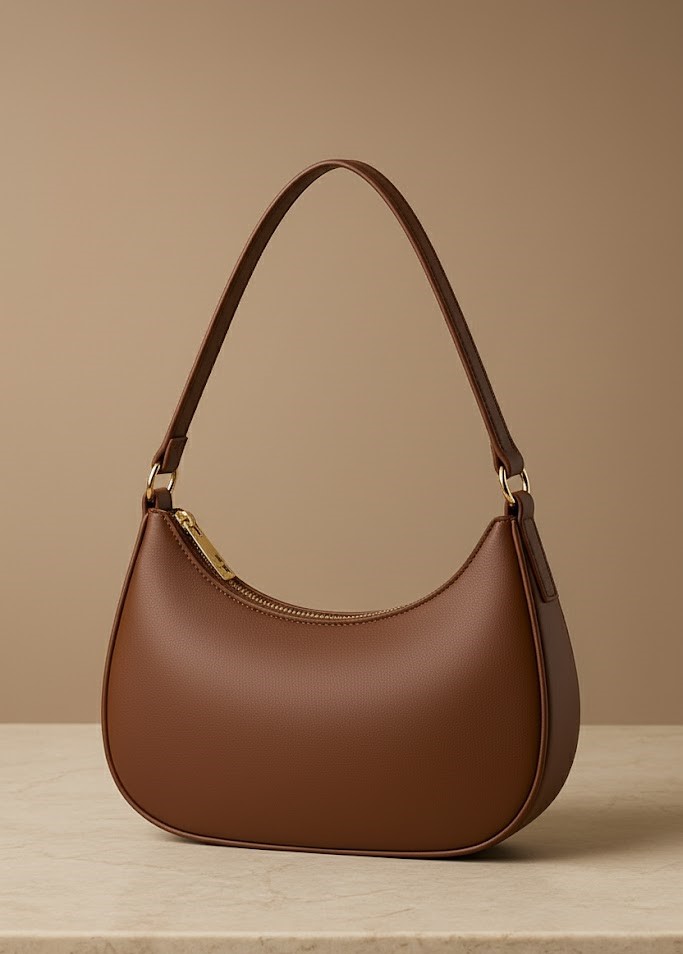 Stylish Leather Handbag for Girls and Women Shoulder Bag for Ladies Casual Crossbody Bag with Phone Pouch Elegant Purse for Girls Perfect Gift for Her Trendy Everyday Use Tote Fashionable Women's Handbag Ideal for Work Travel Shopping and Outings