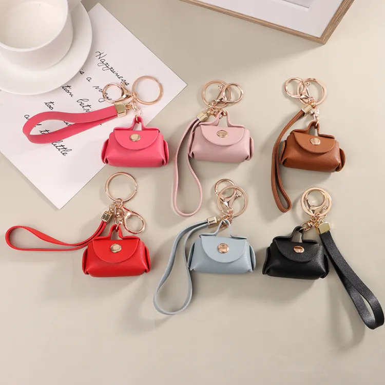1pc Cute Mini Wallet Keychain For Women