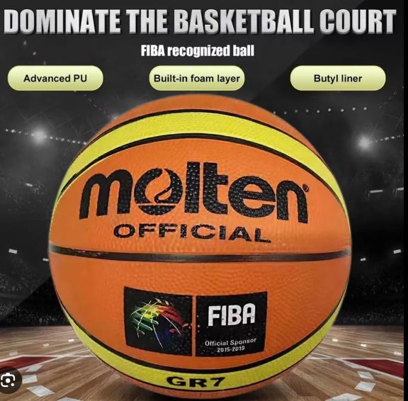 High Quality Basketball Size 7 PU Leather Outdoor Indoor Match Professional Training Ball For Men and Women with Free Nozzle