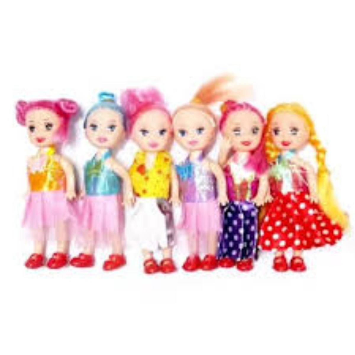 Kids Small Dolls (pack of 6) Toy High Quality