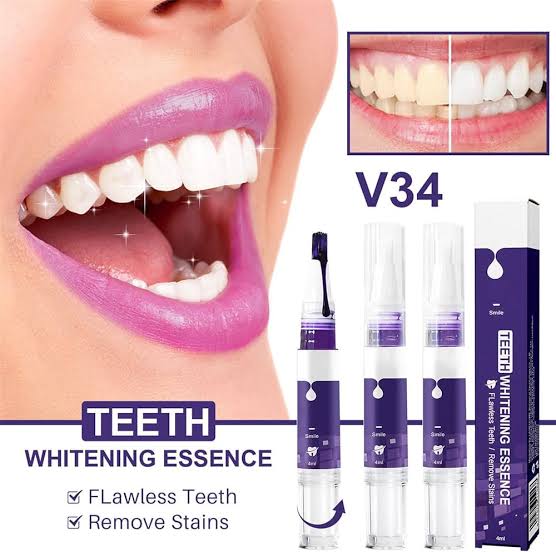 V34 Whitening Toothpaste Pen Remove Plaque Stains Oral Hygiene Dental Tools Fresh Breath Dental Care