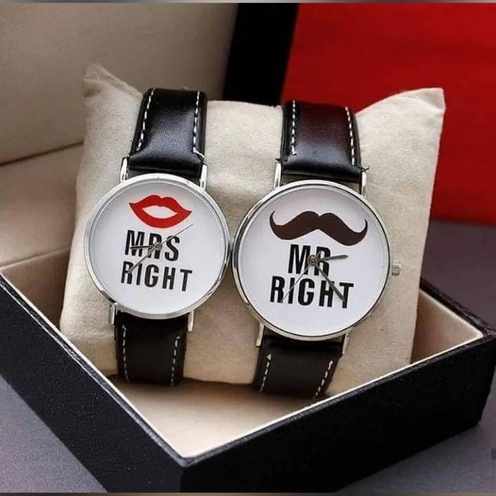 couple watch with name