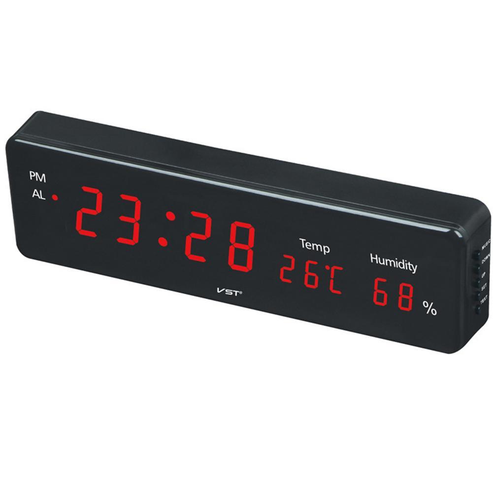 Electronic Led Digital Wall Clock With Temperature Humidity Display Home Clocks European Plug Buy Online At Best Prices In Pakistan Darazpk Electronic Led Digital Wall Clock With Temperature Humidity Display Home Clocks European Plug Buy Online At Best Prices In Pakistan Darazpk