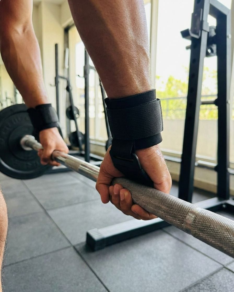 Hand Grip Hook with Wrist Straps | Weightlifting | Gym Training – Heavy Lifting Support for Gym & Fitness