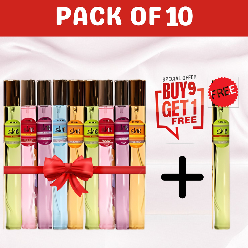 SHE Pen Pocket Perfume 35ml EAU DE Fragrance/NATURAL SPRAY for