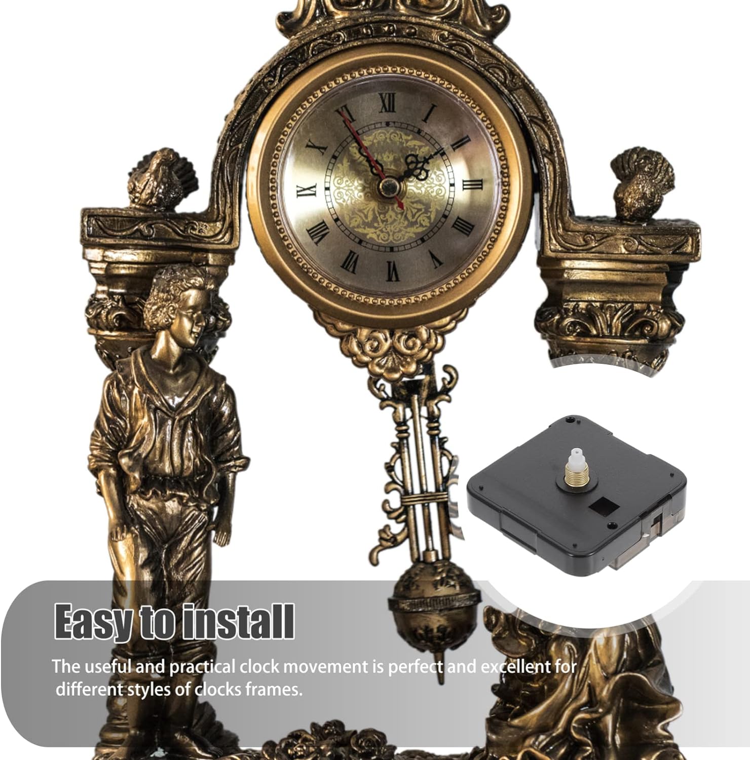 WALL CLOCK REPLACEMENT MACHINE (MOVEMENT-SMOOTH/SILENT)