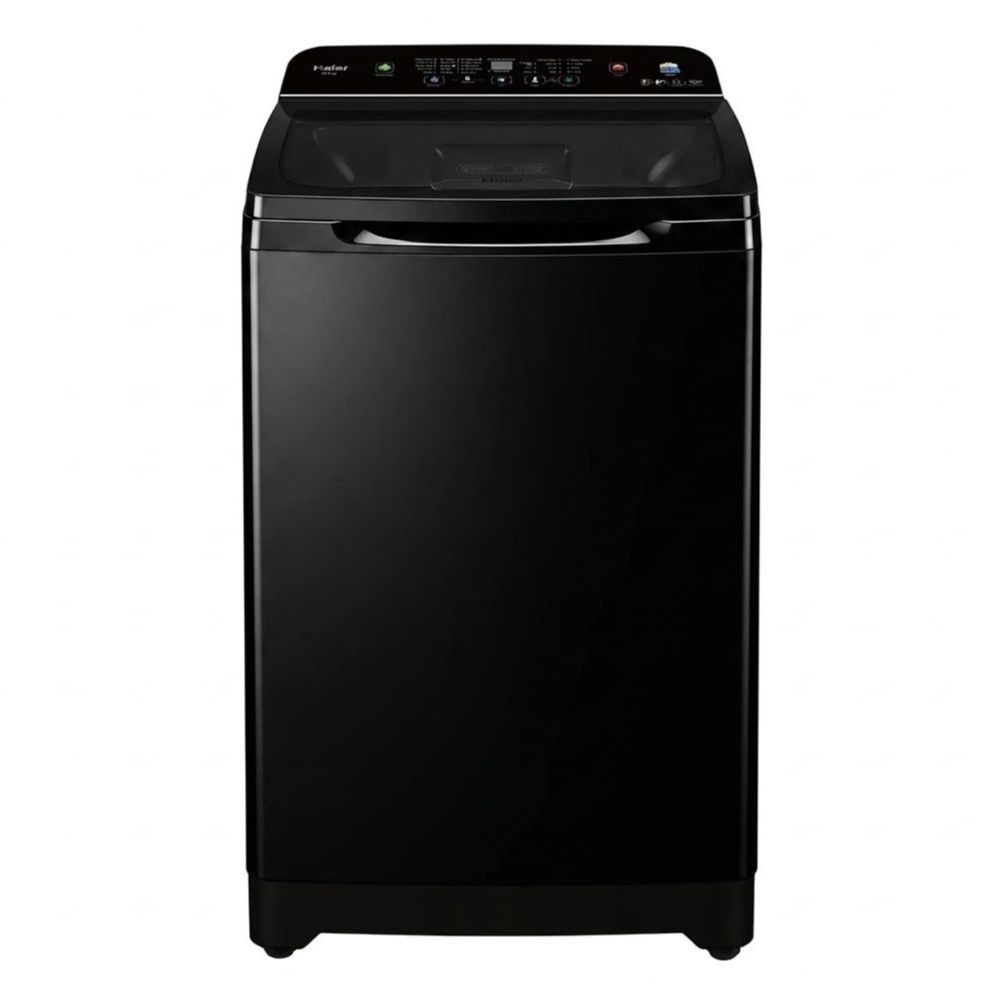 Haier HWM 130-688S8 JT Black Fully Automatic Washing Machine | 13KG Top Load Washer | Quick Wash Series | Digital Control | Energy Efficient Washing Machine