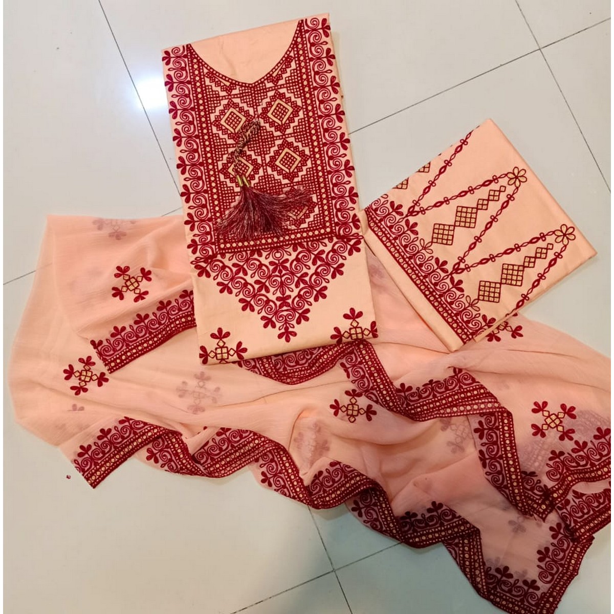 Buy three piece sindhi suits Online at Best Price in Pakistan