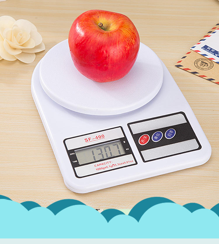 10 KG Weight Capacity, Imported Electronic Digital Kitchen Scale, Digital Weight Machine, Digital Electric Scale Machine For Kitchen and Shops, Food Scale Digital Machine, Weight machine - SF 400 Model
