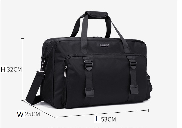 New Style Waterproof Travel Backpack With Shoe Compartment Sports Tote Gym Bag Weekender Overnight Shoulder Bag Large Capacity Luggage Bag For Men And Women