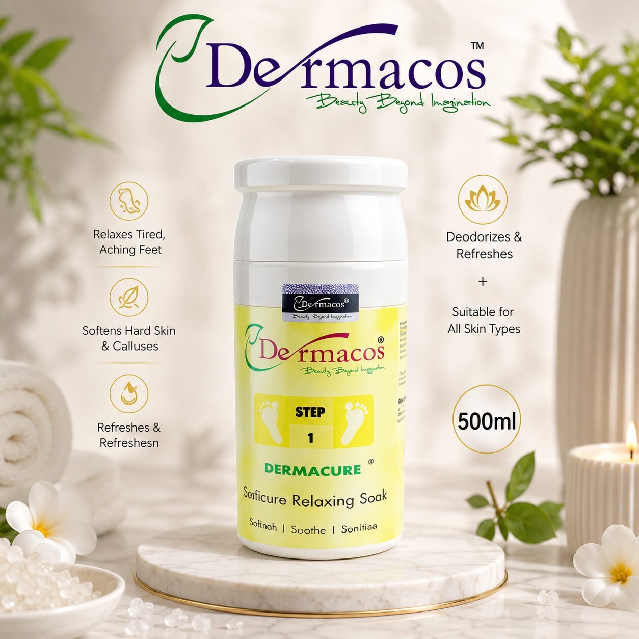 Pedicure Relaxing Soak () | Body Care | 500ml