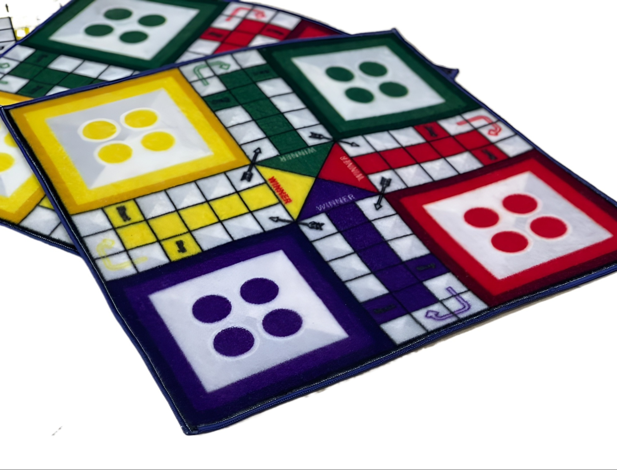 Washable Ludo Game Printed Carpet Matt for Indoor Use