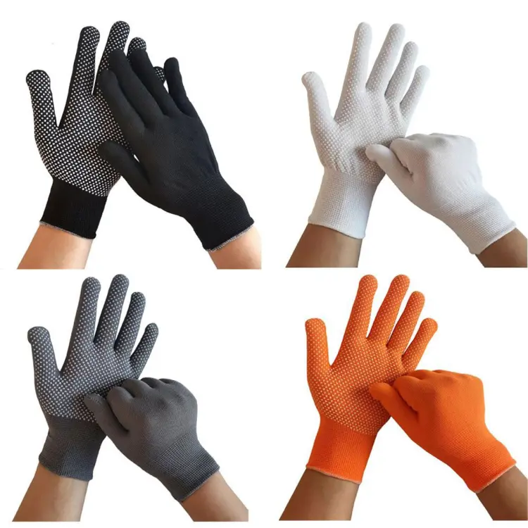 【COD & Ready Stock】Men/Women Stretch Sun Protection Full Finger Driving  Mittens Work Gloves Anti-Slip Fishing Gloves