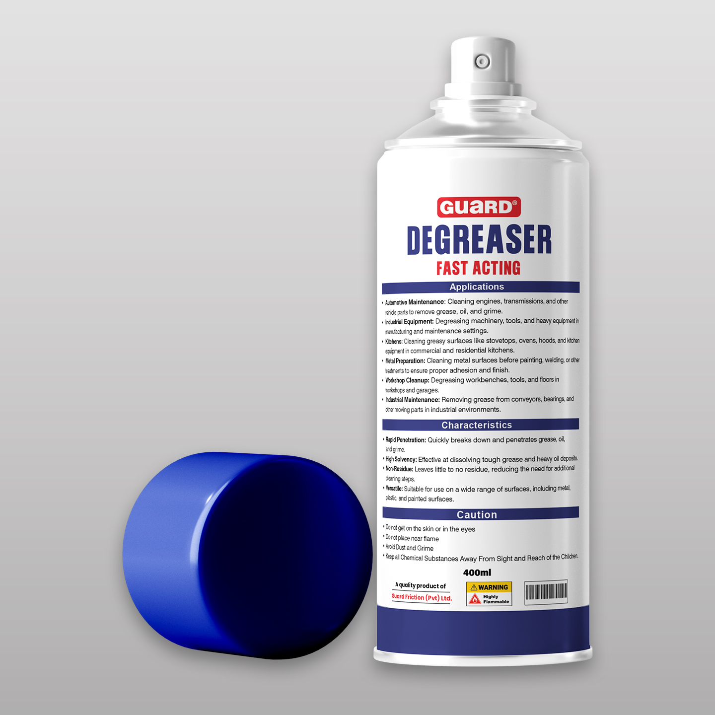 GUARD Degreaser Fast Acting Spray 400ml