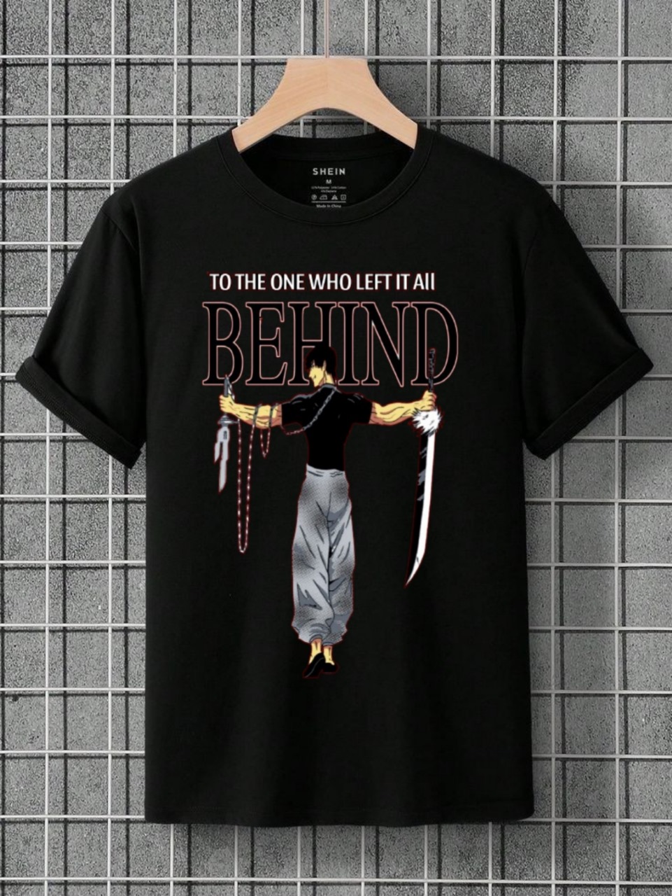 T shirt for men & boy BE HIND new printed for cotton jersey round neck summer wear