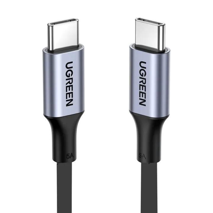 Ugreen 60W PD latt Type C to Type C Cable Fast Charge Data Cable for Samsung , Pixel,  Motorola, S25, S24, S23, S22 S21, Ultra