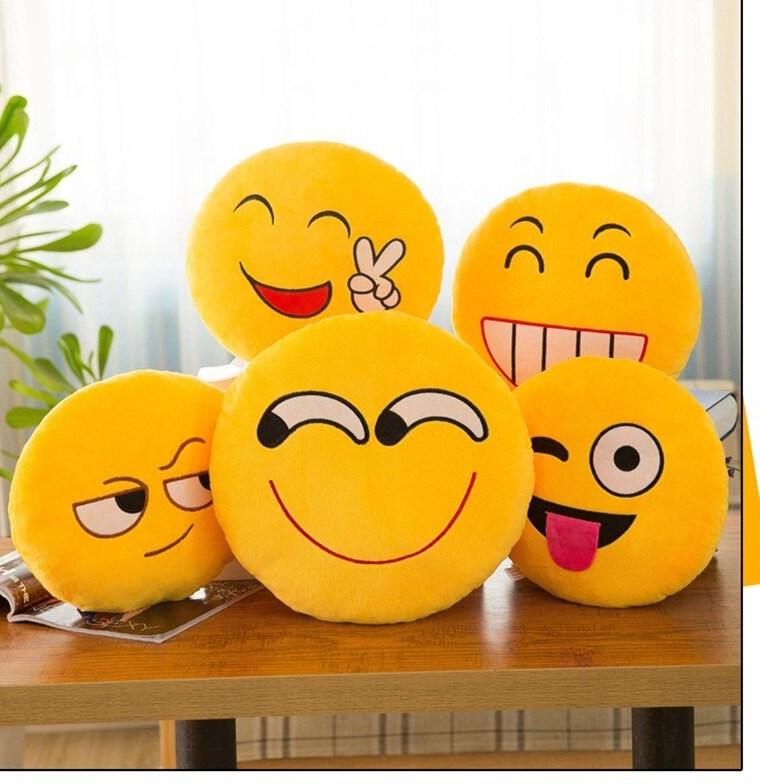 mini emoji pillows