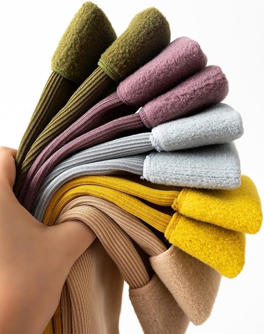 Velvet Thermal Socks for Women and Men – Warm Woolen Winter Snow Socks ( 1/2/4/6/8Pair )