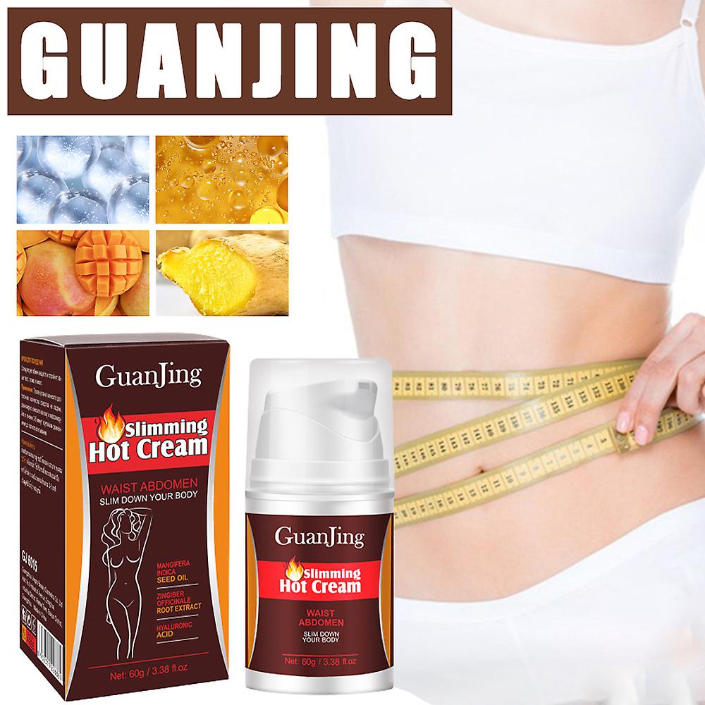 GUANJING Hot Burning Belly Body Shaping Loss Weight Waist Slimming Cream Fat Burner (C.no 001)