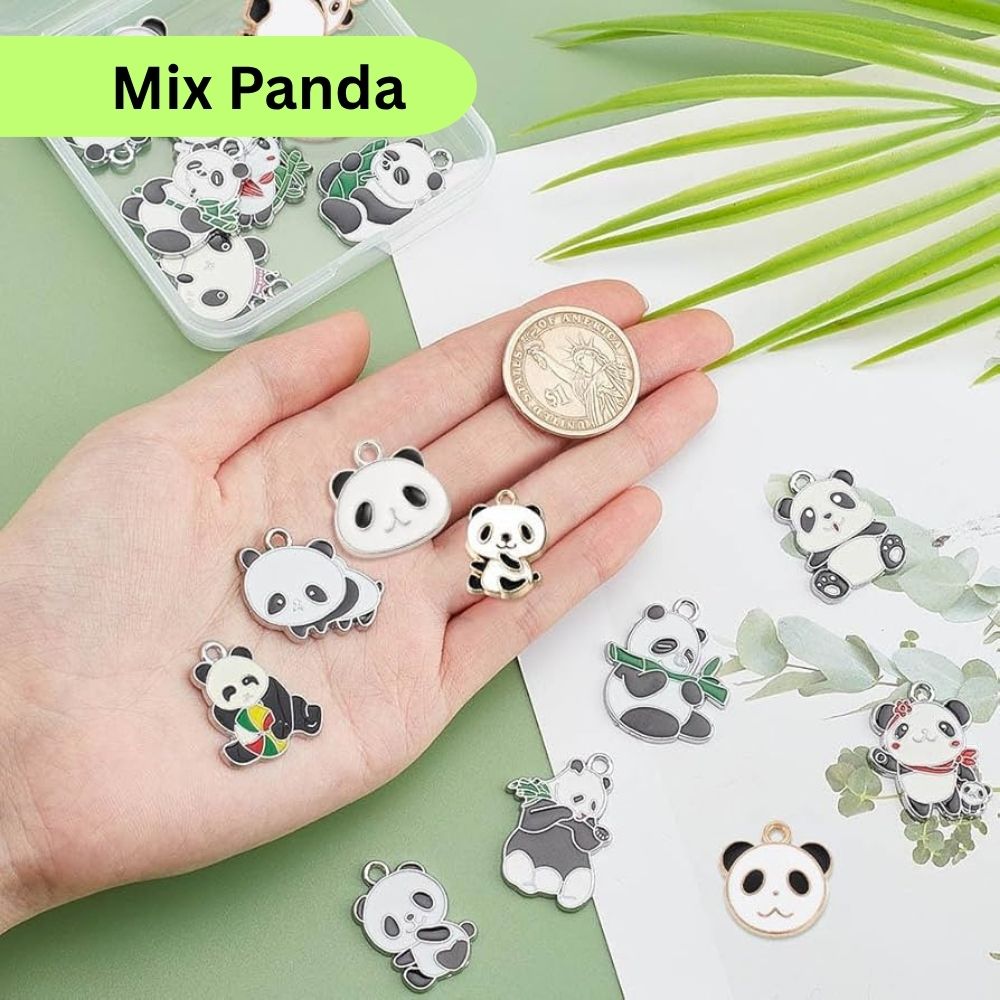 10 Pcs Enamel Charms Select Design – Daisy, Sakura, Heart & Star Pendants | DIY Jewelry Making Accessories for Bracelets, Earrings, Necklaces & Crafts By SAMS Arts and Craft