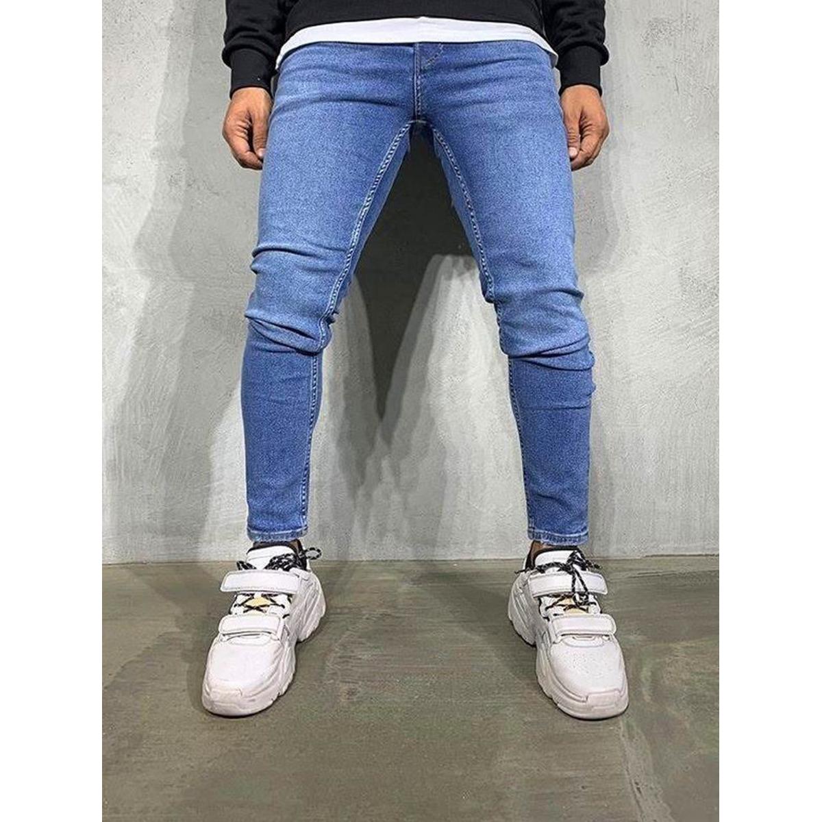 Trending Denim Jeans Pant for Men and Boys Premium Quality { MODEL WEAR }