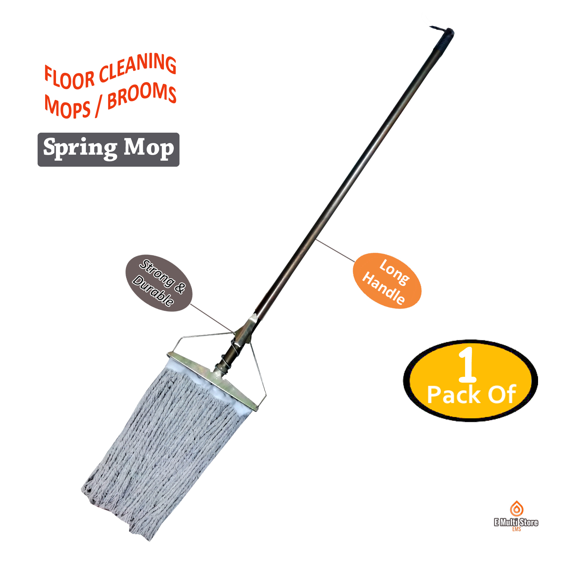 All Type Floor Cleaning Mops, Twist N' Squeeze Mop, Heavy Duty Wiper ...