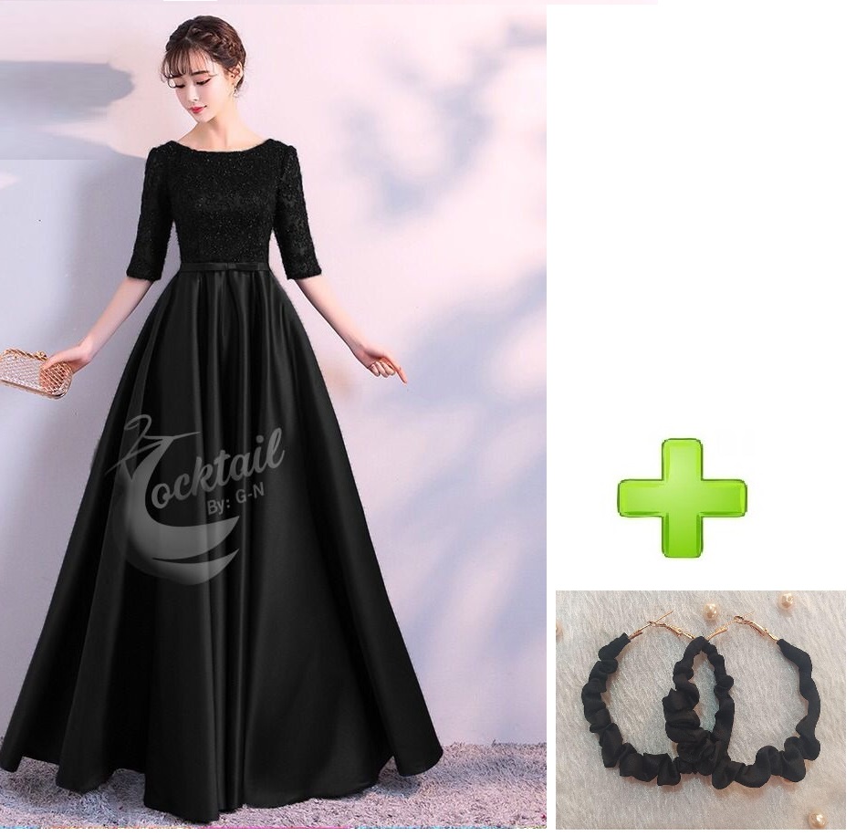 Women's Stitched Long Silk Multicolor maxi dresses for girls – Festive Party Wear Trendy Design with Free Earrings
