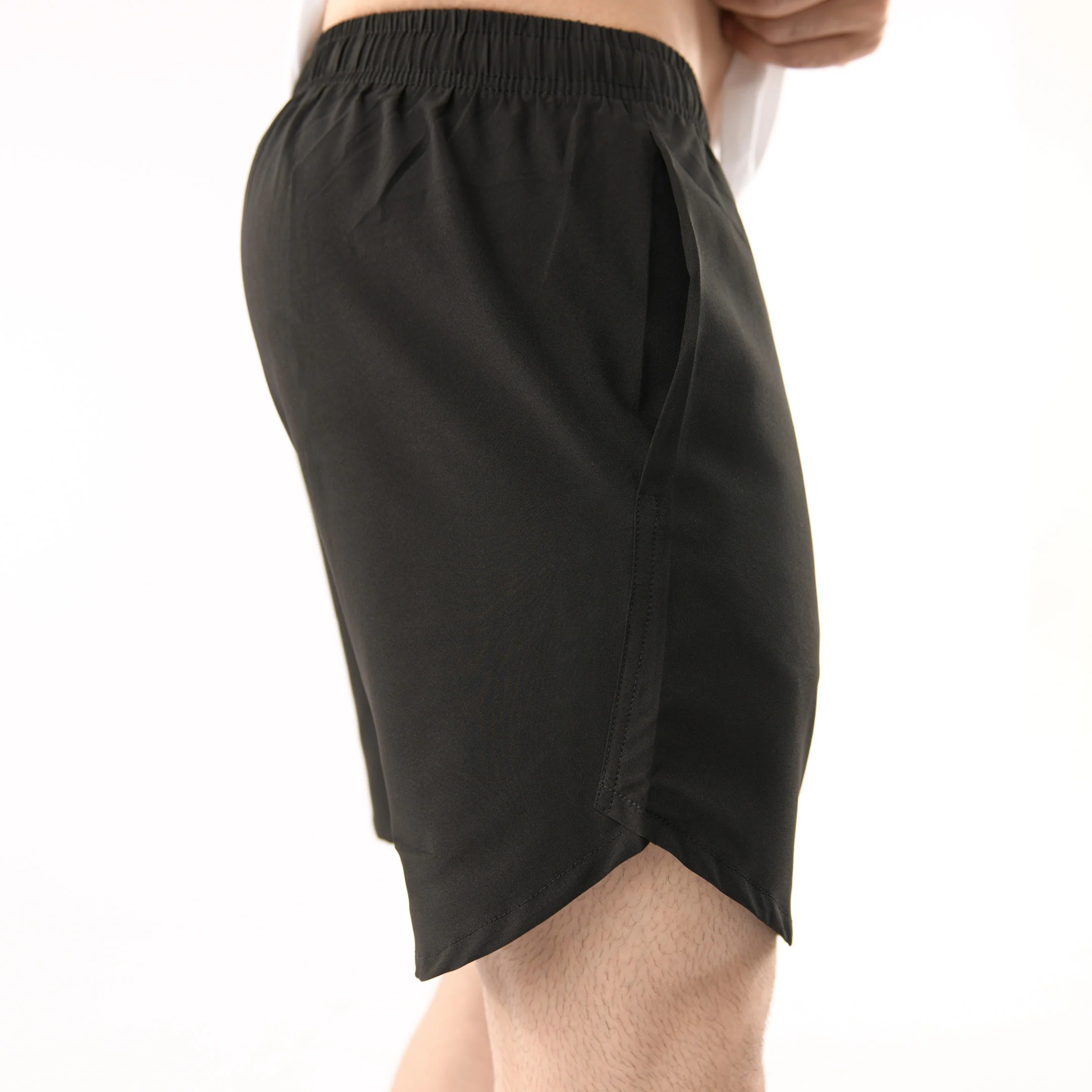 Swift Wears Men Performance Running Sports Shorts Gym Fitness Football Black