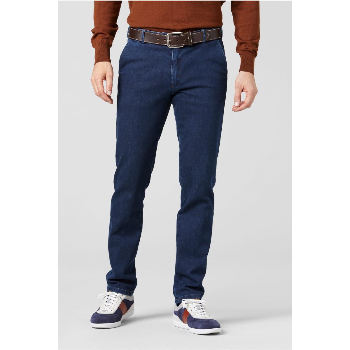 Men's Stretchable Chino Pants Full Length Regular Fit in Solid Colors