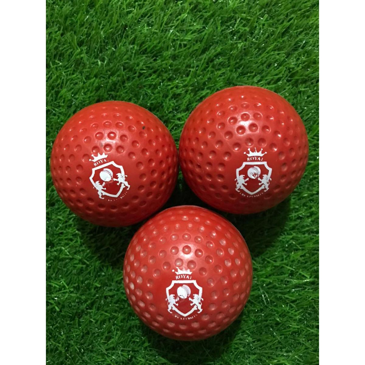 Pack of 3 Hockey Balls Field Hockey Ball Professional Hockey Ball Standard Export Grade