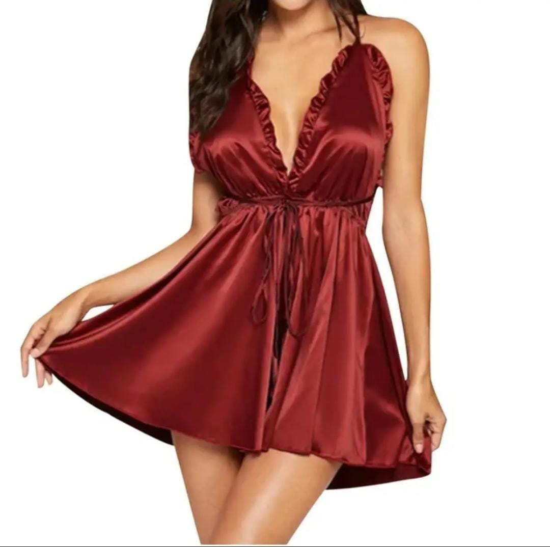 Memon Online - Short Silk Sexy Silky Camisole For Women Girl Cami Top Sexy Nighties For Women