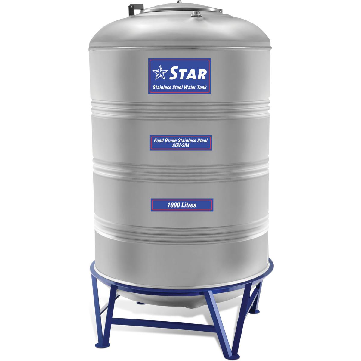 Water Tank Stainless Steel 1000Litres Tanky Watertank Tanki Sdr ec