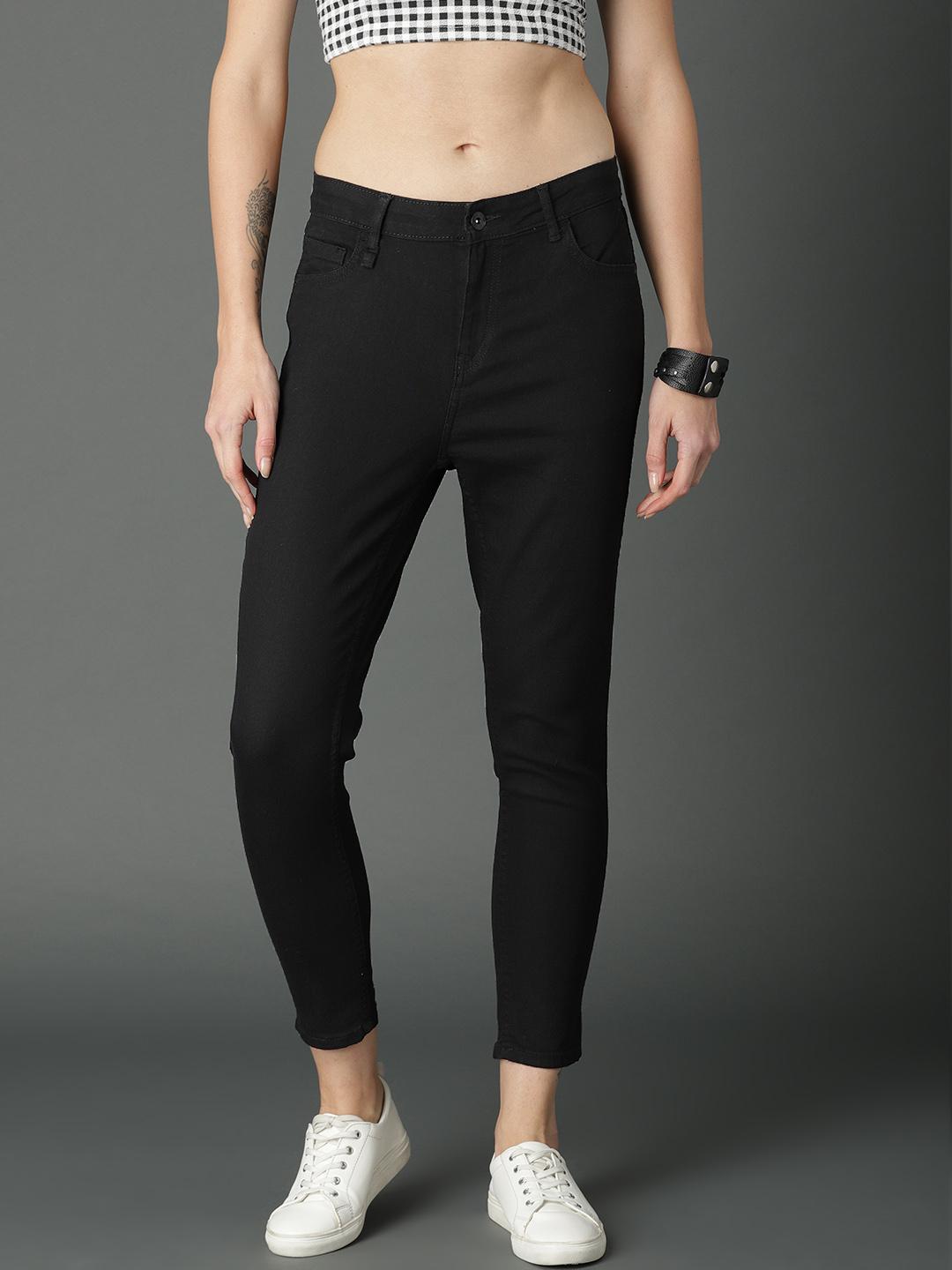 Bin Ramzan Jet Black Stylish Denim 