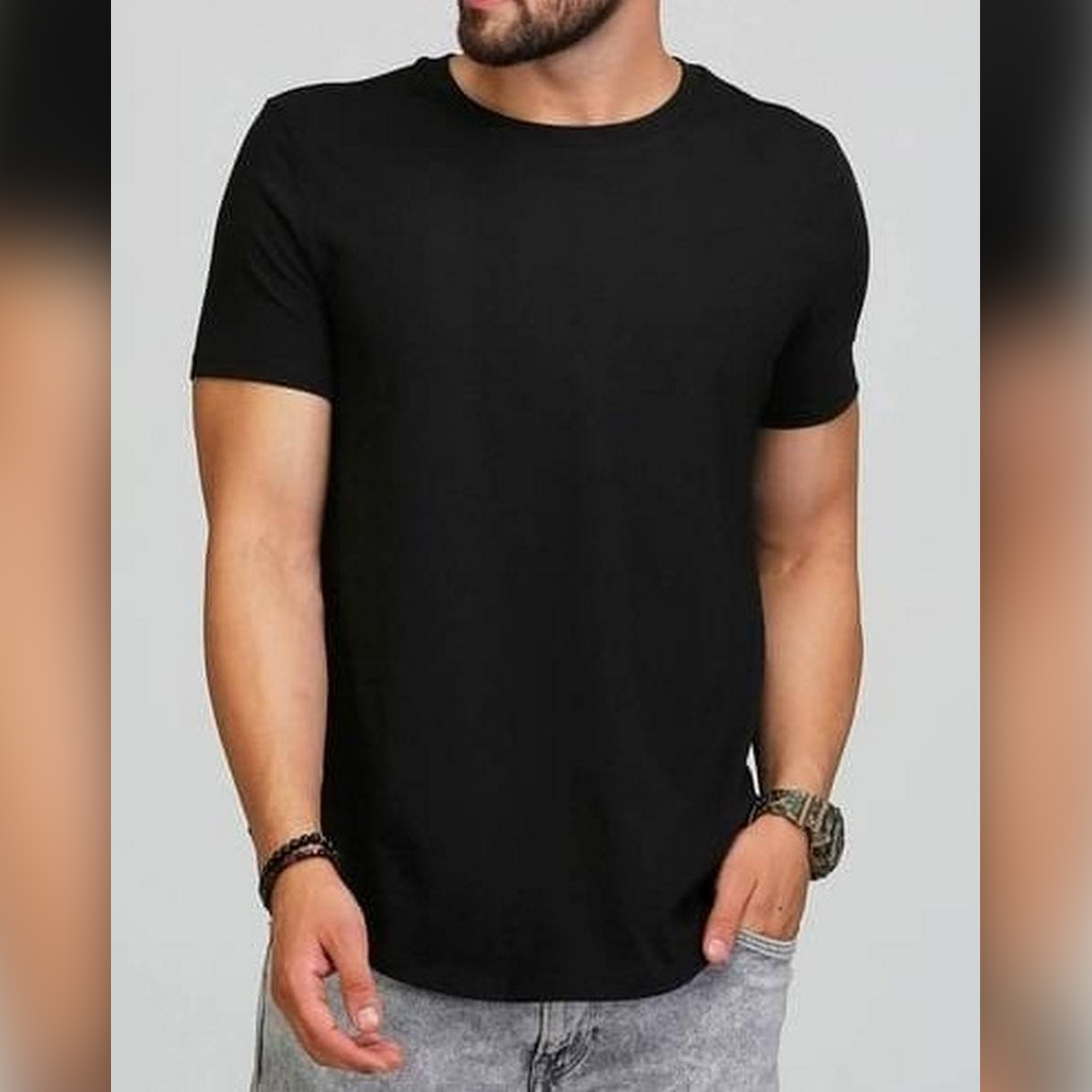 simple black shirt