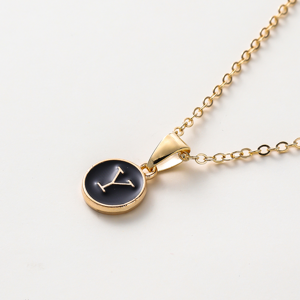 A to Z Alphabet Necklace,Locket,Pendants Gift for Boys Girls/Women Premium Design Name Necklace Ladies Jewelry Gift