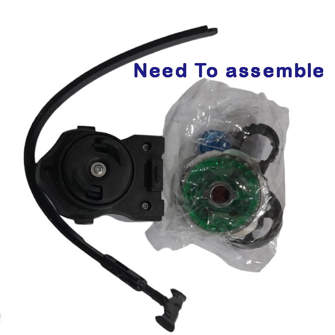 Beyblade Masters combat Rapidity Fight Toy for boys with 6D Launcher Grip Set Collection - Green
