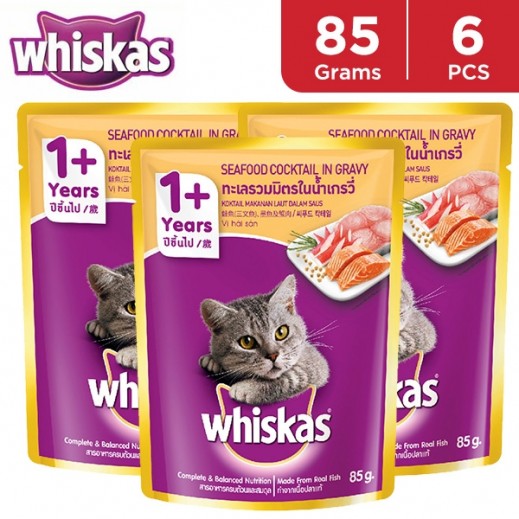 whiskas junior tuna sachet 85g