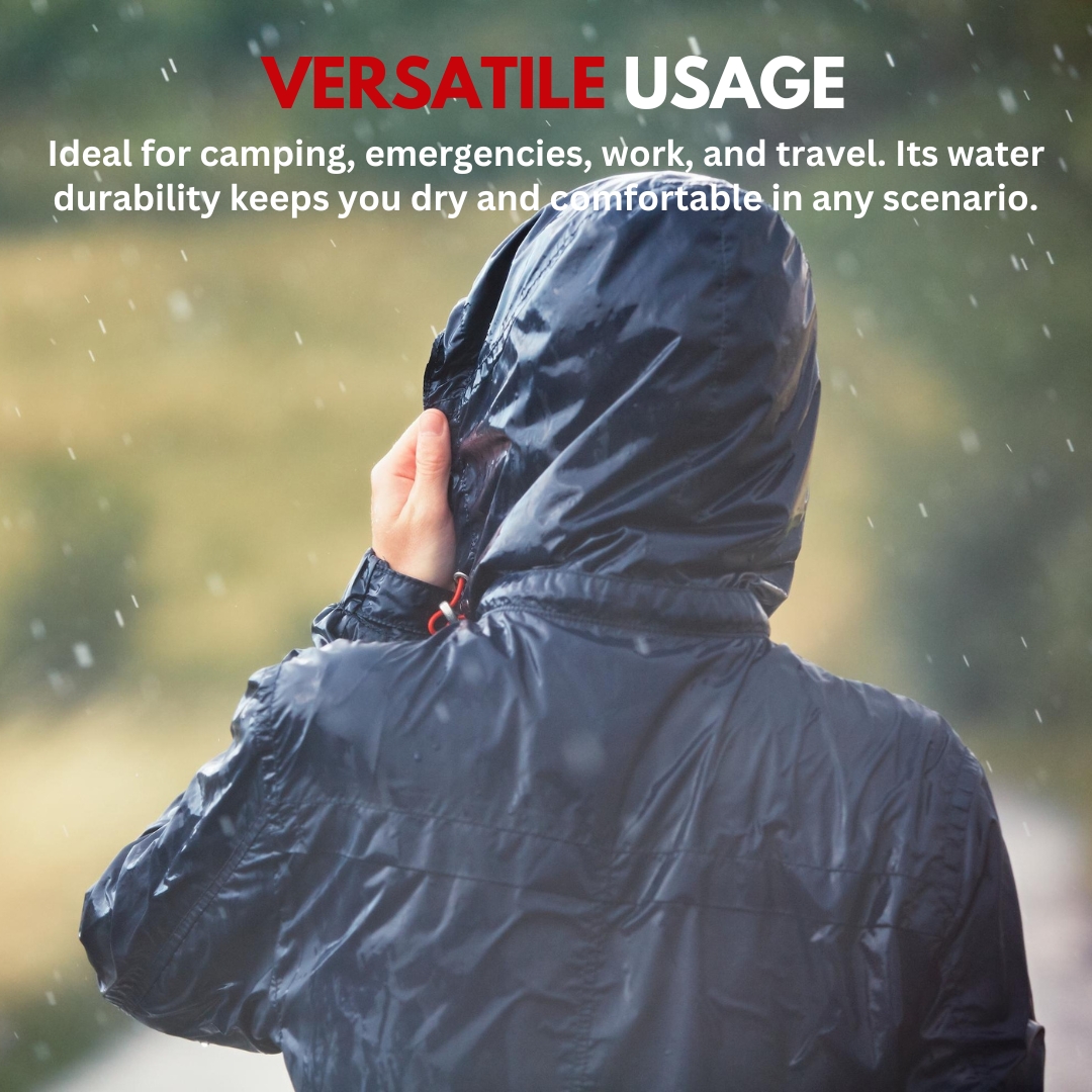 Rain Suit / LITE WATER PROOF / Rainsuit / Rain Cote With Trouser / Rain Coat With Cap For Men And Women| Pakistan’s #1 Best-Selling 2-Piece Hooded Rain Jacket & Trouser Set – Al Madina Store